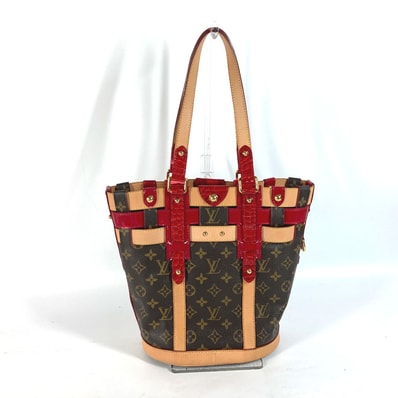 ルイヴィトン LOUIS VUITTON ネオ バケット M95613 モノグラム ルビー 肩掛け カバン ショルダーバッグ ばけつ型 バケツ トートバッグ モノグラムキャンバス ブラウン