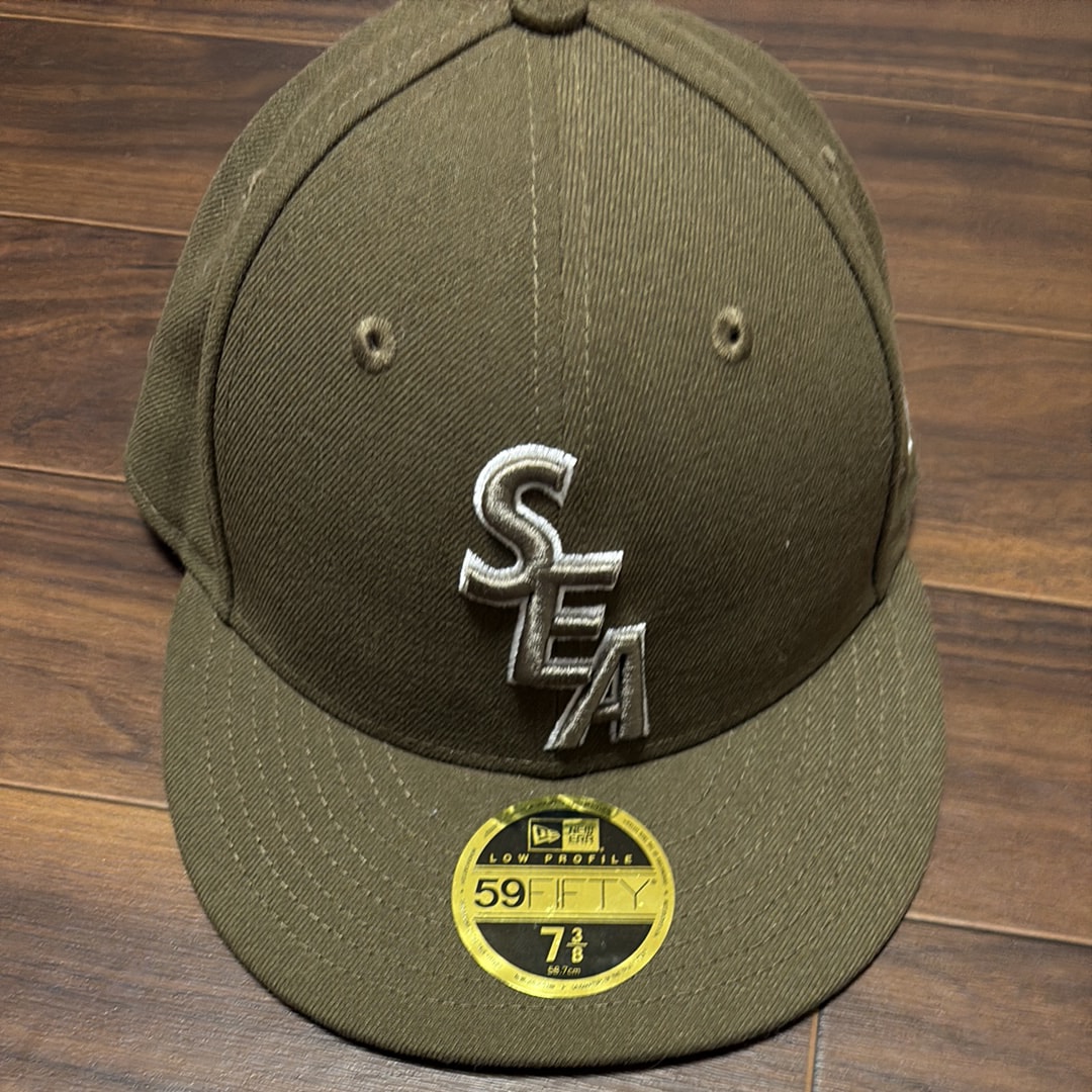 WIND AND SEA X IT'S A LIVING X NEW ERA (S_E_A) LOW PROFILE 59 FIFTY CAP "Sea Brown"