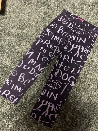 Supreme Black Ark Regular Jean "Black"