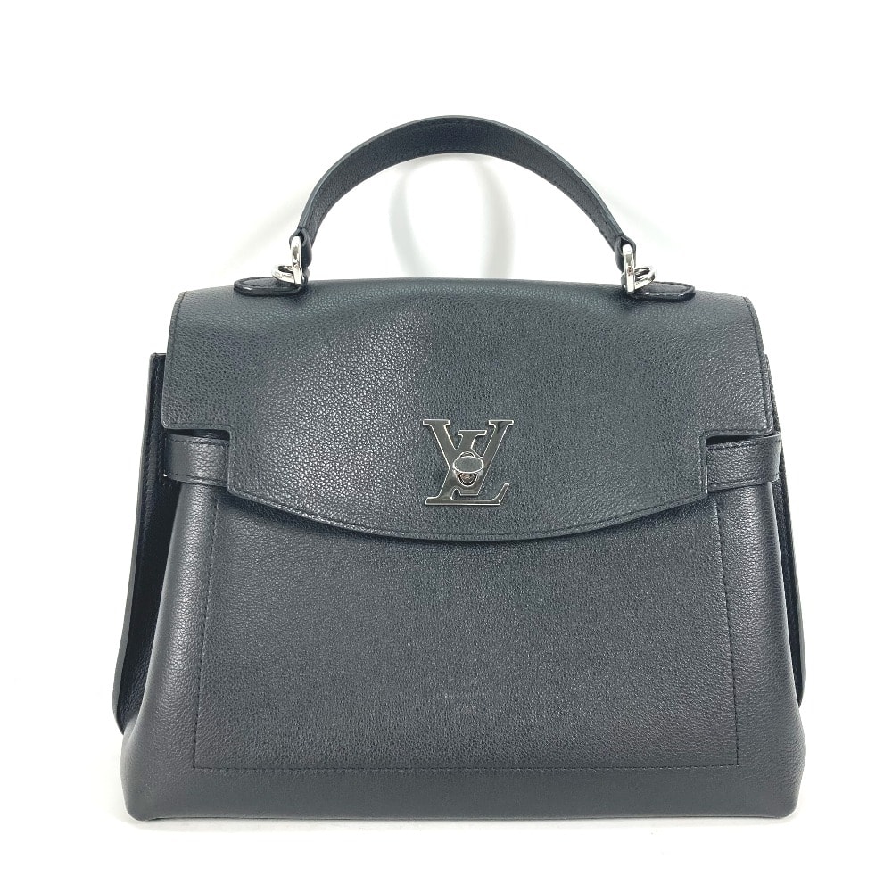 ルイヴィトン LOUIS VUITTON ロックミー・エヴァーMM M51395 カバン トートバッグ ハンドバッグ レザー ノワール ブラック