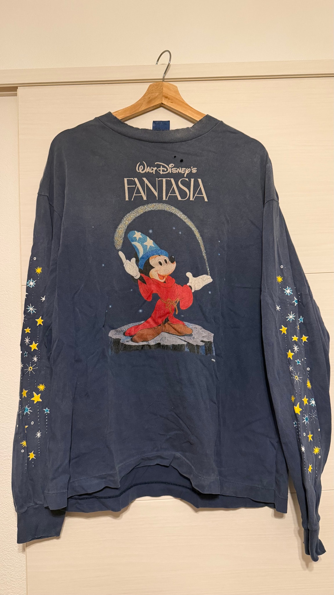 SAINT Mxxxxxx x Disney FANTASIA DNF LS Tee "Navy"