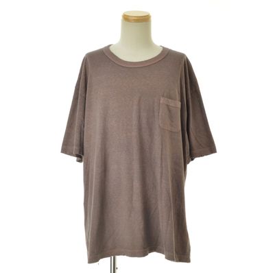 visvim JUMBO TEE S/S (UNEVEN DYE) "Purple"