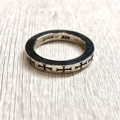 クロムハーツ 3mm スペーサーリング FUCK YOU