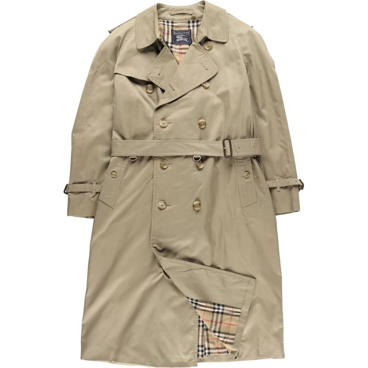 古着 80年代 バーバリー Burberry's BURBERRY LONDON トレンチコート 英国製 メンズXL相当 ヴィンテージ/evb031887