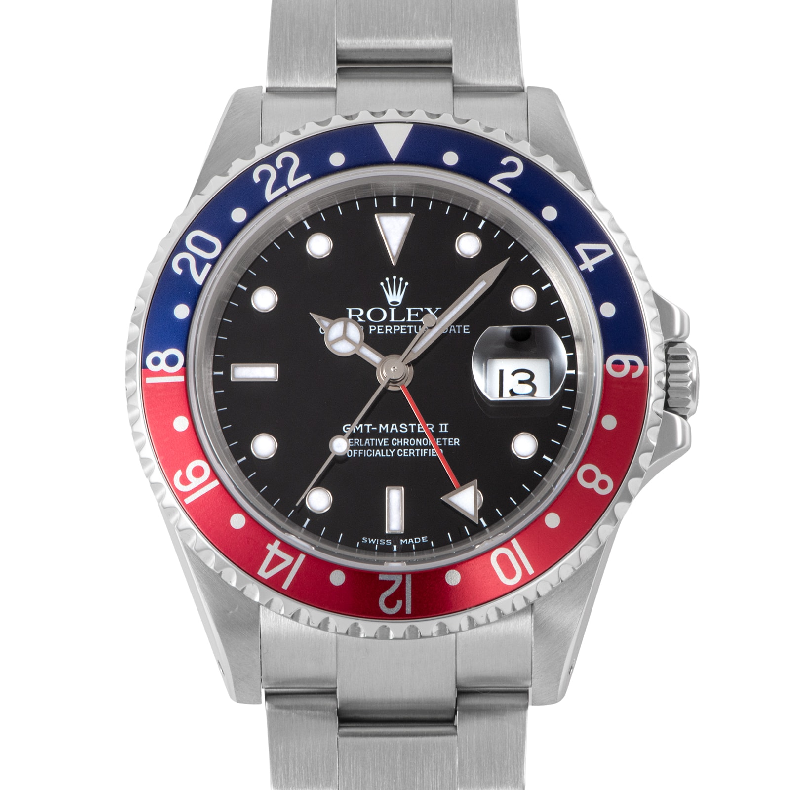 ROLEX ロレックス GMTマスター2 16710 Y番 ステンレススチール【中古】