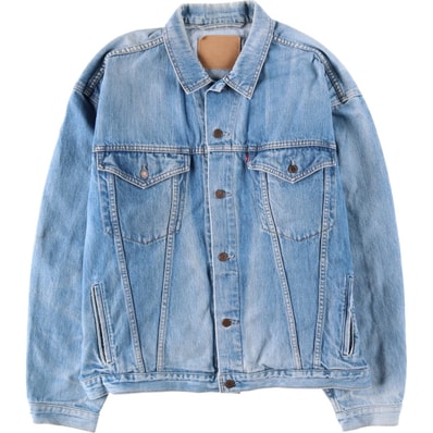 古着 リーバイス Levi's デニムジャケット Gジャン メンズXL相当 ヴィンテージ/eaa634783