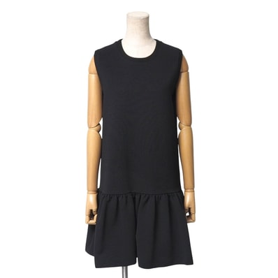 ■美品■Miu Miu ミュウ ミュウ ワンピース サイズM ノースリーブ ミディ フレアワンピース イタリア製 ブランド古着【中古】20251106/RA6561