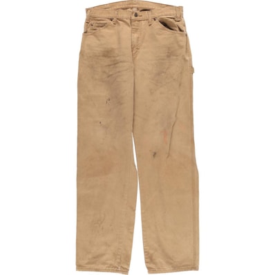 古着 ディッキーズ Dickies ペイント ダックペインターパンツ メンズw34相当/eaa526175