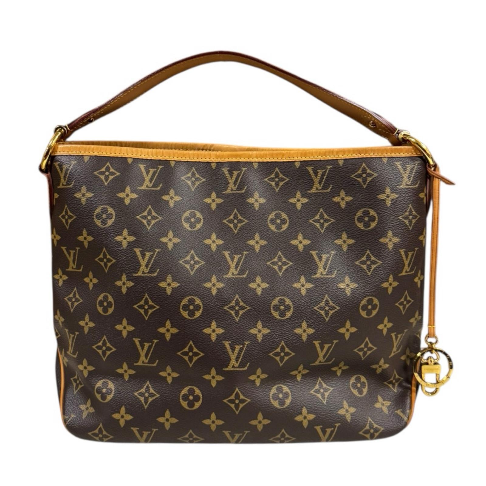 ルイヴィトン ディライトフルPM モノグラム ショルダーバッグ モノグラムキャンバス M50155 ブラウン レディース LOUIS VUITTON  中古