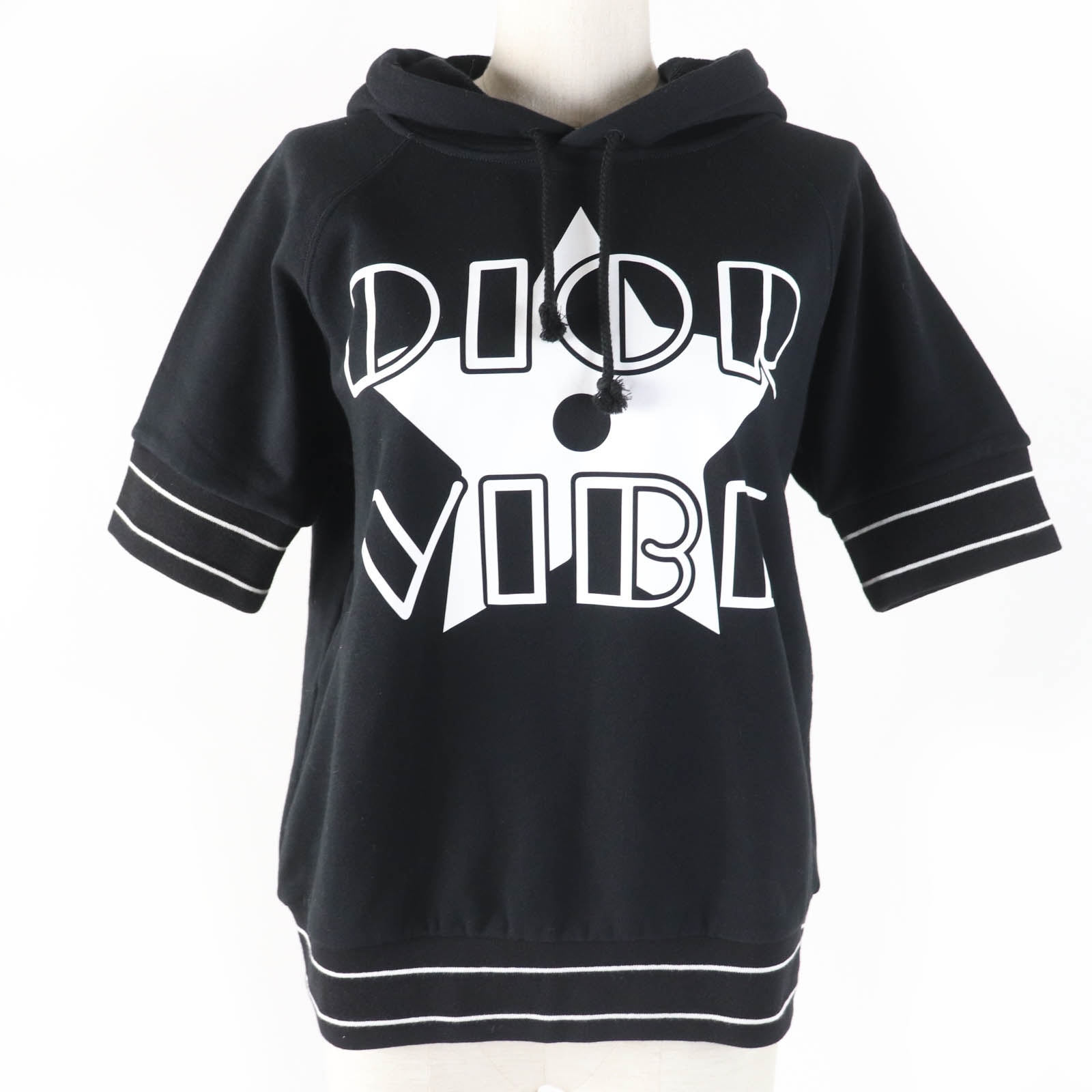 未使用品 クリスチャンディオール パーカー DIOR VIBE ブラック S