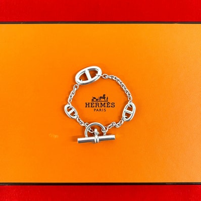 HERMES エルメス ファランドール シルバー925 ブレスレット シルバー
43347