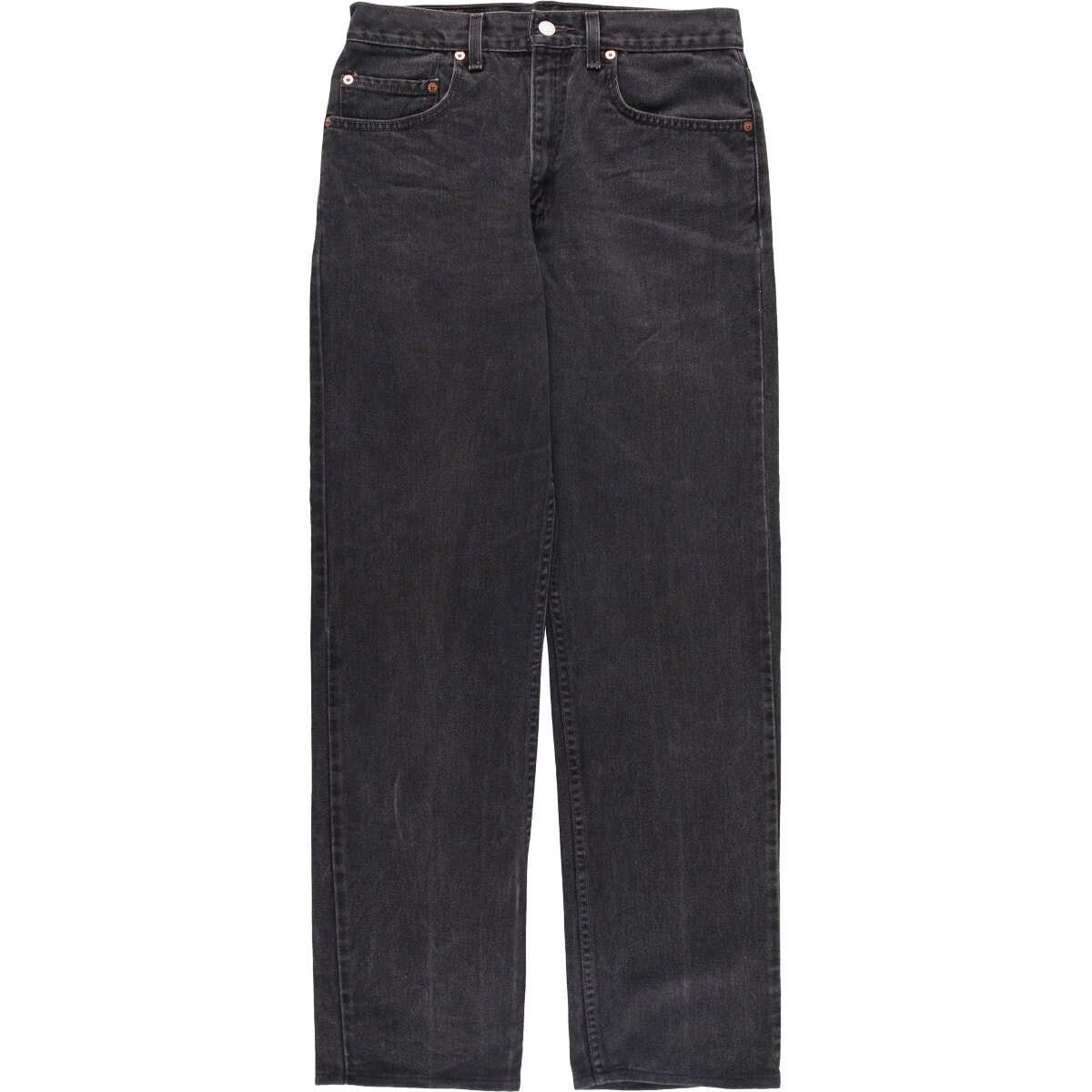 古着 00年代 リーバイス Levi's 505 REGULAR FIT STRAIGHT LEG ブラックデニム テーパードデニムパンツ メンズw31相当/eaa577490