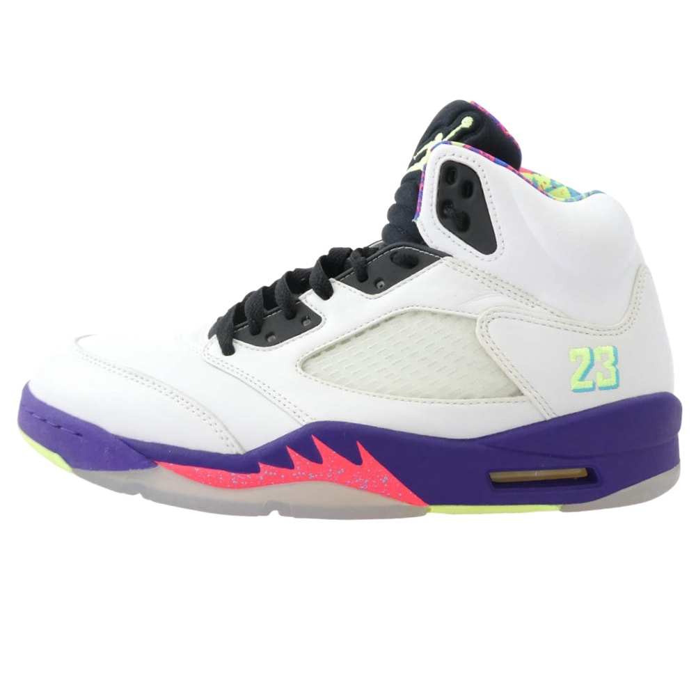 NIKE AIR JORDAN ナイキ ジョーダン スニーカー DB3335-100 Air Jordan 5 Alternate Bel-Air AJ5 エアジョーダン オルタネート ベルエア スニーカー ホワイト系 27.5cm【中古】