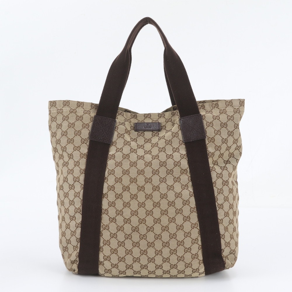 ■美品 グッチ GGキャンバス 189669 トート バッグ