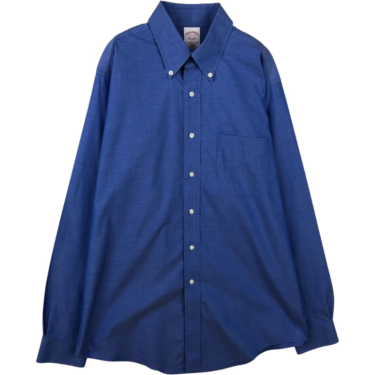 古着 ブルックスブラザーズ Brooks Brothers Est.1818 長袖 ボタンダウンシャツ メンズM相当/eaa642807
