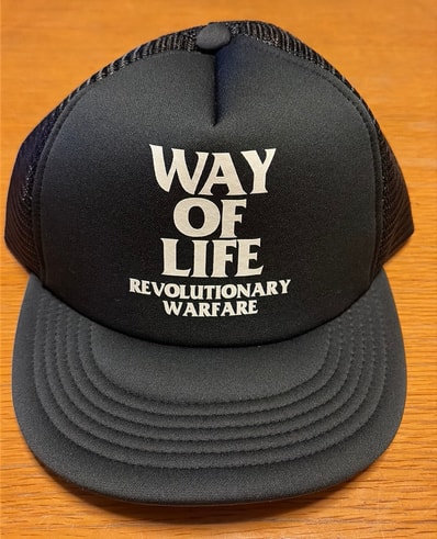 RATS Mesh Cap WAY OF LIFE ブラック