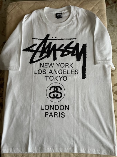 Stussy World Tour Tee "White" (2025) 3903962