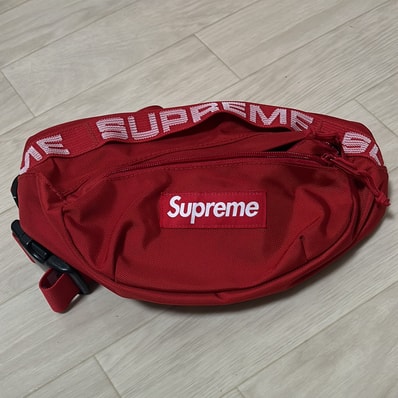 Supreme 18SS Waist Bag "Red"