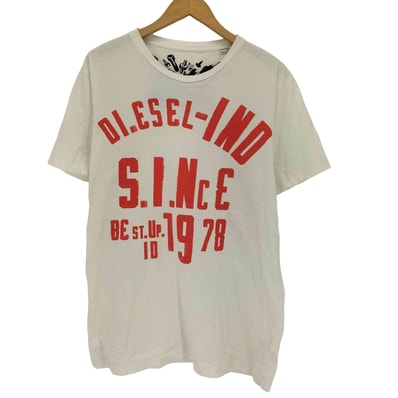 フロントロゴプリント クルーネックTシャツ Y2K【1143903883321】