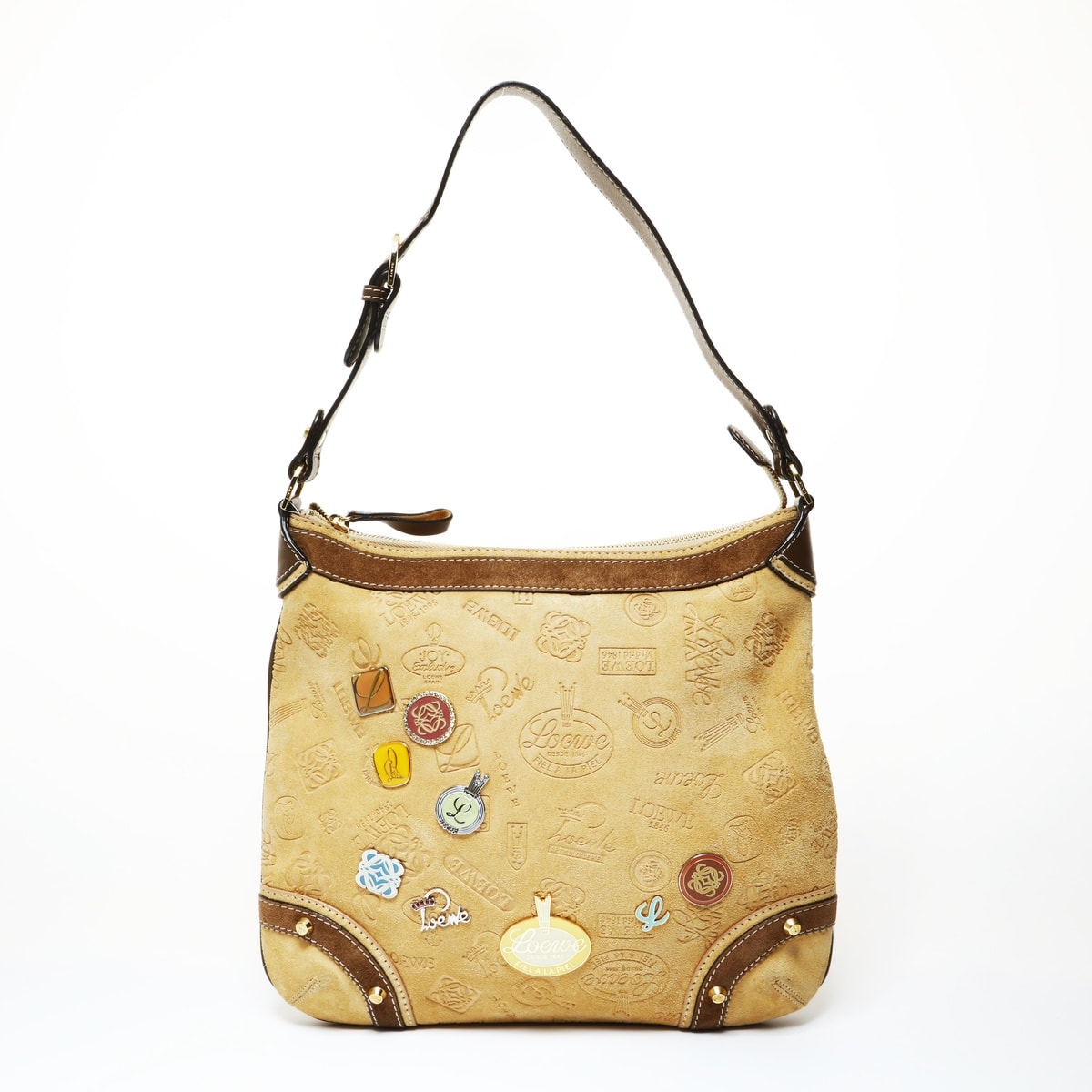 D (傷や汚れあり)】ロエベ LOEWE 160周年記念限定品 スウェード