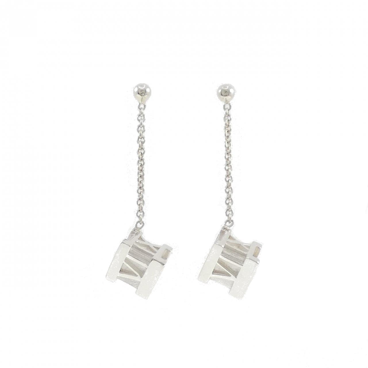 ティファニー アトラス キューブドロップ ピアス