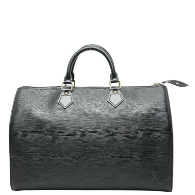 ルイ ヴィトン エピ スピーディ35 ハンドバッグ ボストンバッグ M42992 ノワール ブラック レザー レディース LOUIS VUITTON 【中古】