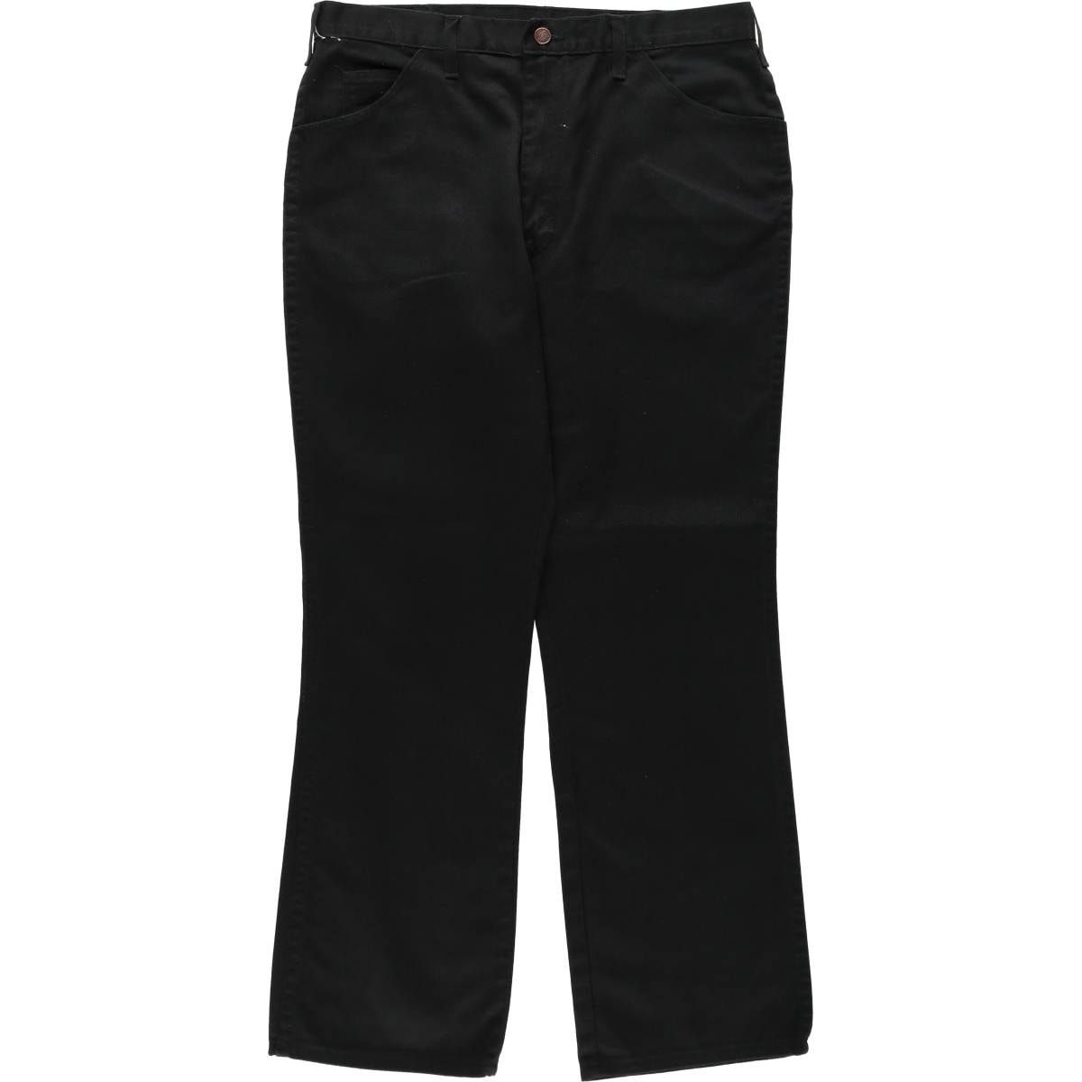 古着 ディッキーズ Dickies ブラックデニム フレアカットデニムパンツ メンズw35相当/eaa659878