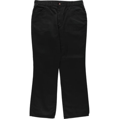 古着 ディッキーズ Dickies ブラックデニム フレアカットデニムパンツ メンズw35相当/eaa659878