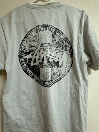 Stussy Dot Stamp Tee "Fog"