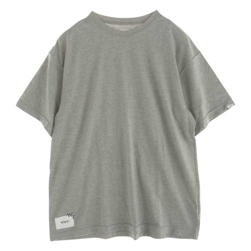 WTAPS ダブルタップス Tシャツ 23SS 231ATDT-CSM40 AII SS COTTON LEAGUE アイアイ ショートスリーブ コットン リーグ Tシャツ グレー系 03【中古】