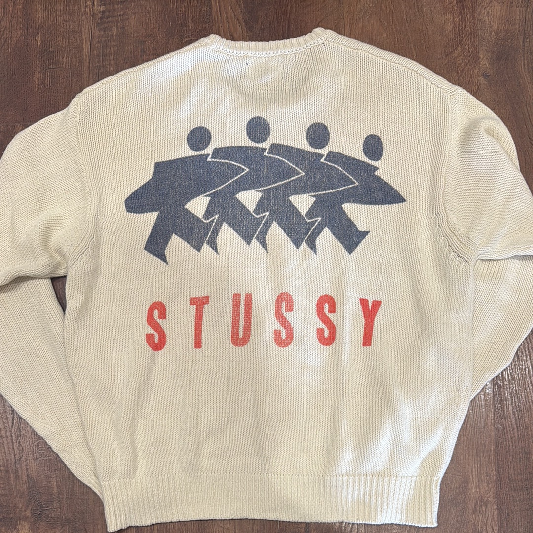 Stussy Surfman Icon Sweater "Ivory" (FA24)
