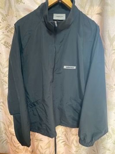 ESSENTIALS Half Zip Track Jacket