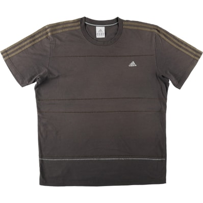 古着 90~00年代 アディダス adidas ロゴTシャツ メンズXXL相当/eaa657757