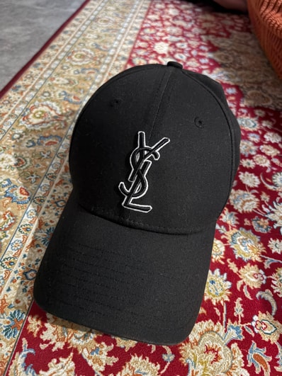 Saint Laurent x New Era YSL Monogram Cap "Black"