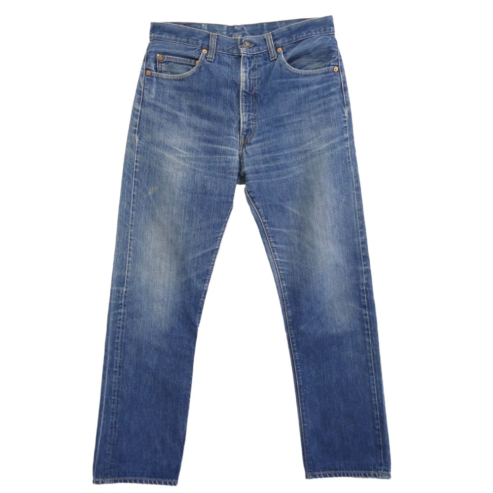 Levi's リーバイス デニムパンツ 60s 70s 505 BIGE 脇割り ボタン裏8 42TALON  並行ステッチ デニム パンツ インディゴブルー系【中古】