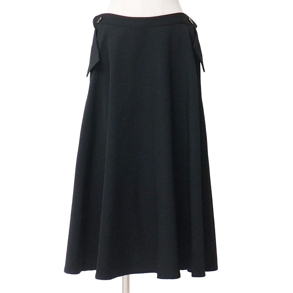 Y's Yohji Yamamoto ワイズ ヨウジヤマモト スカート サイズ3 フレアスカート ブラック ブランド古着【中古】20260501/RA8945