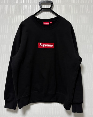 Supreme Box Logo Crewneck "Black" (22FW)