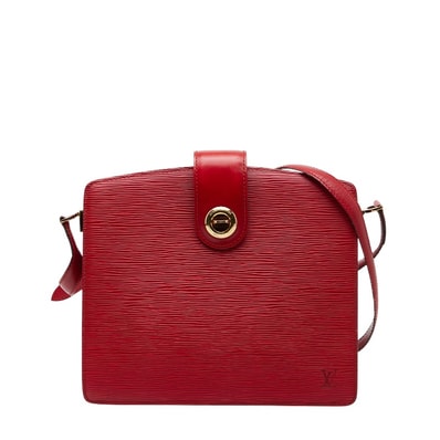 ルイ ヴィトン エピ カプチン ショルダーバッグ M52347 カスティリアンレッド レザー レディース LOUIS VUITTON 【中古】