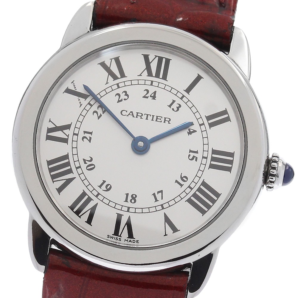 ☆良品 カルティエ ロンドソロ SM W6700155 レディース 【中古】