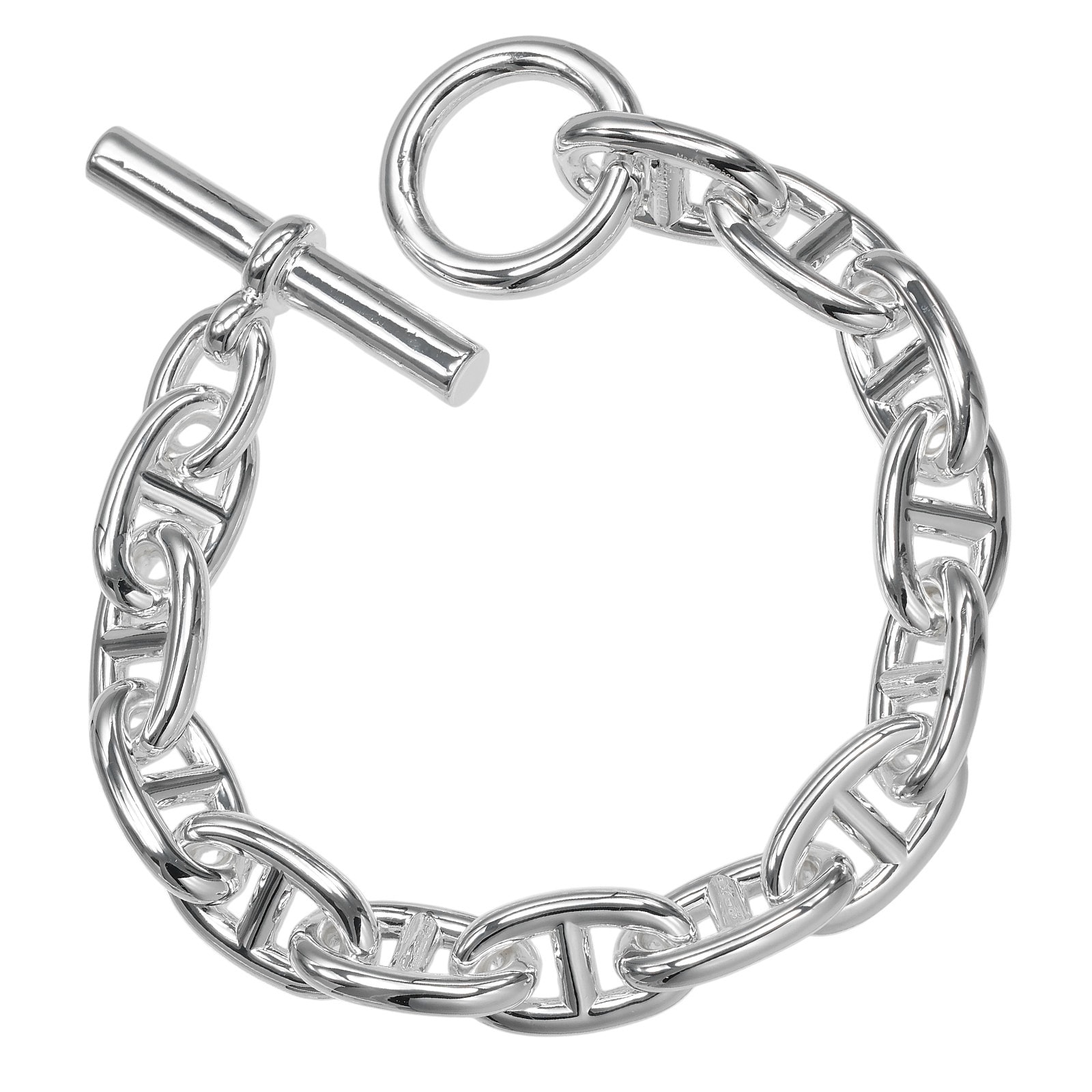 エルメス シェーヌダンクル TGM 13リンク レディースブレスレット