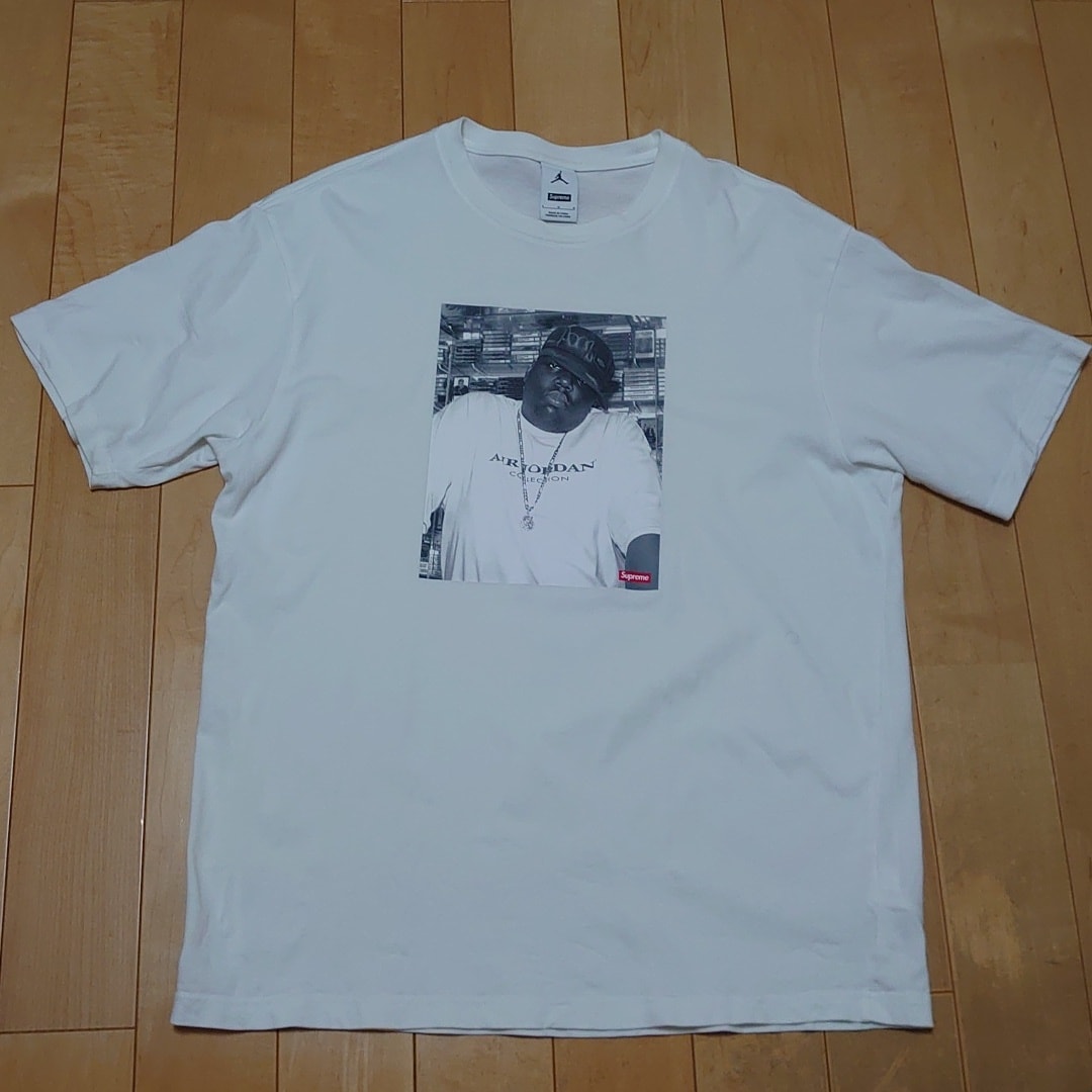 Supreme x Jordan Biggie S/S Top "White"