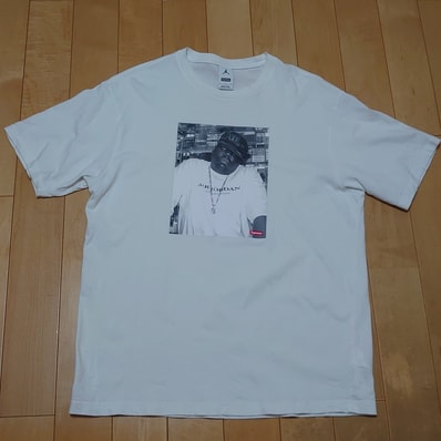 Supreme x Jordan Biggie S/S Top "White"