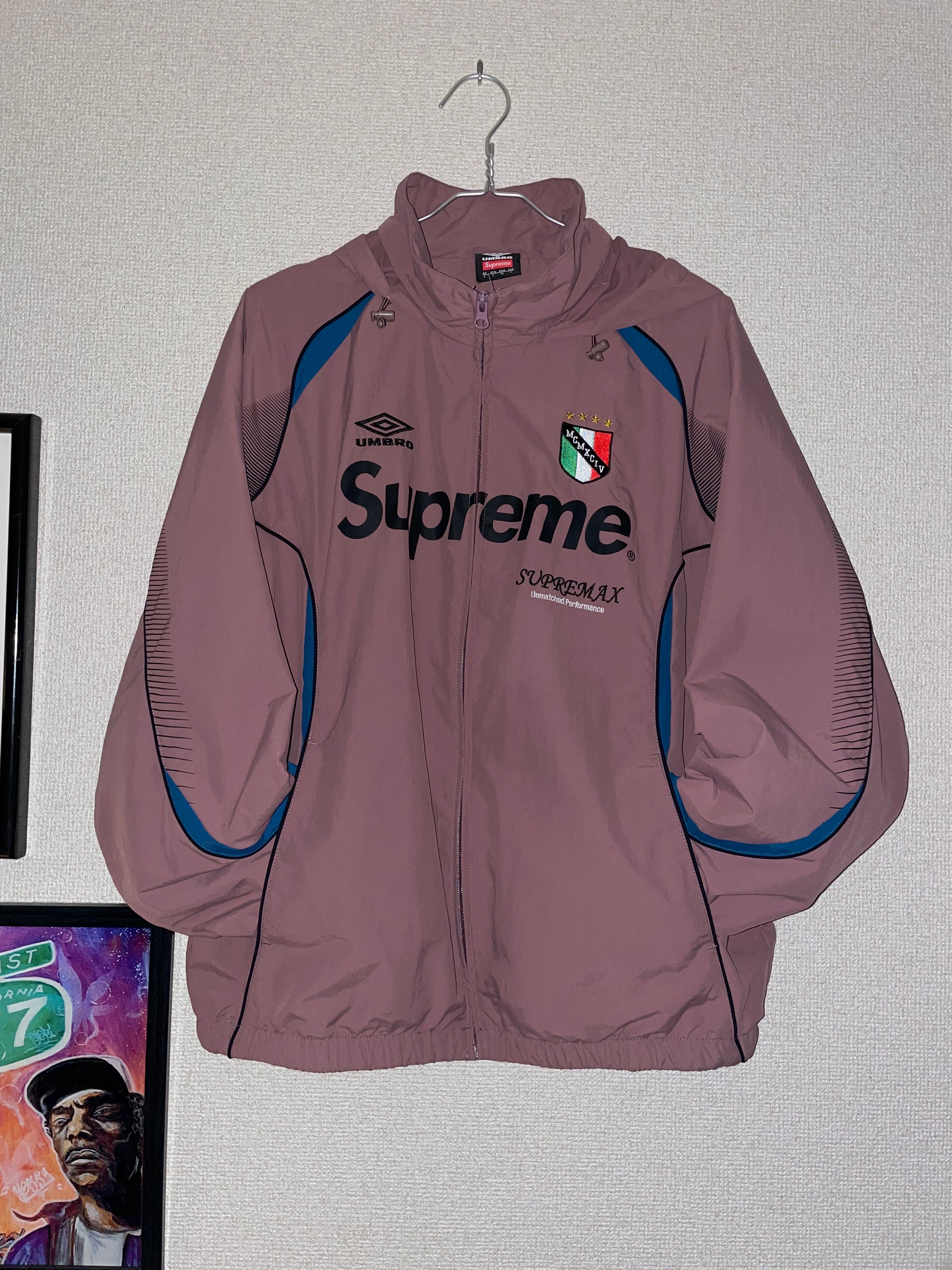 Supreme / Umbro Track Jacket "Dusty Plum"