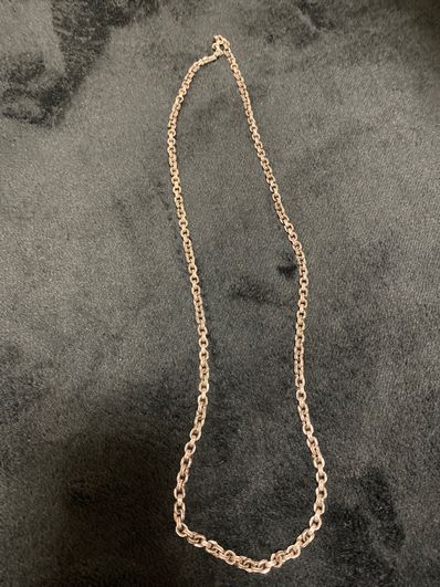 Chrome Hearts Paper Chain Necklace "Silver"