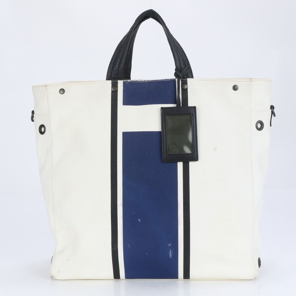 ■美品 ボッテガヴェネタ トート バッグ レザー×キャンバス