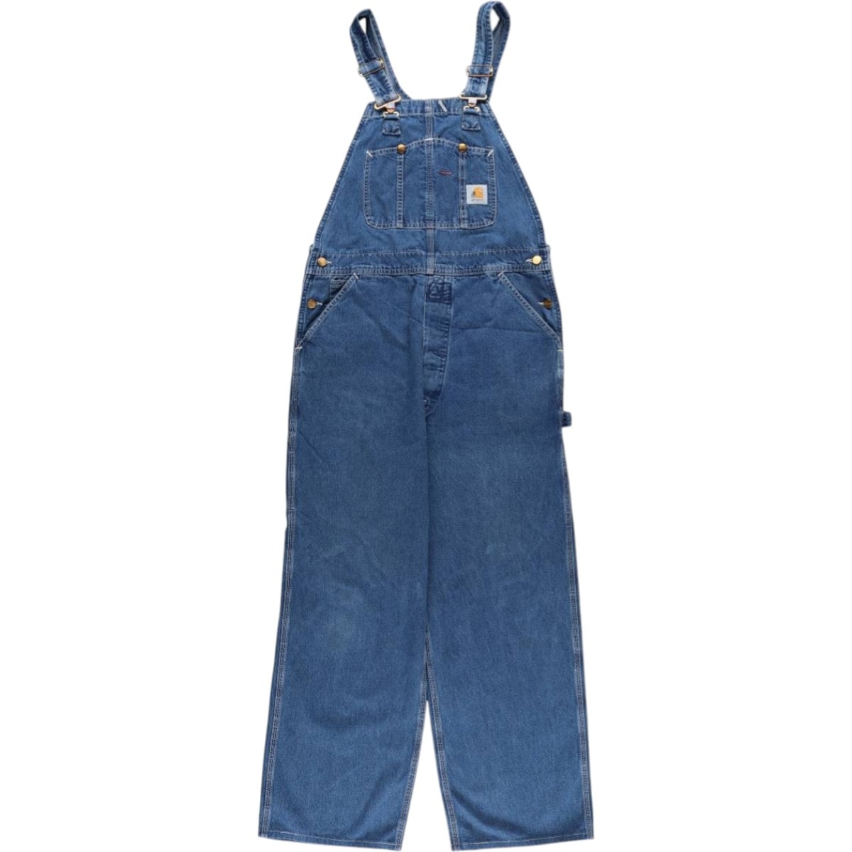 古着 カーハート Carhartt デニムオーバーオール メンズw36相当/eaa572460