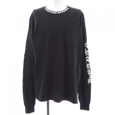 Chrome Hearts Letters Neck Logo L/S T-Shirt "Black"