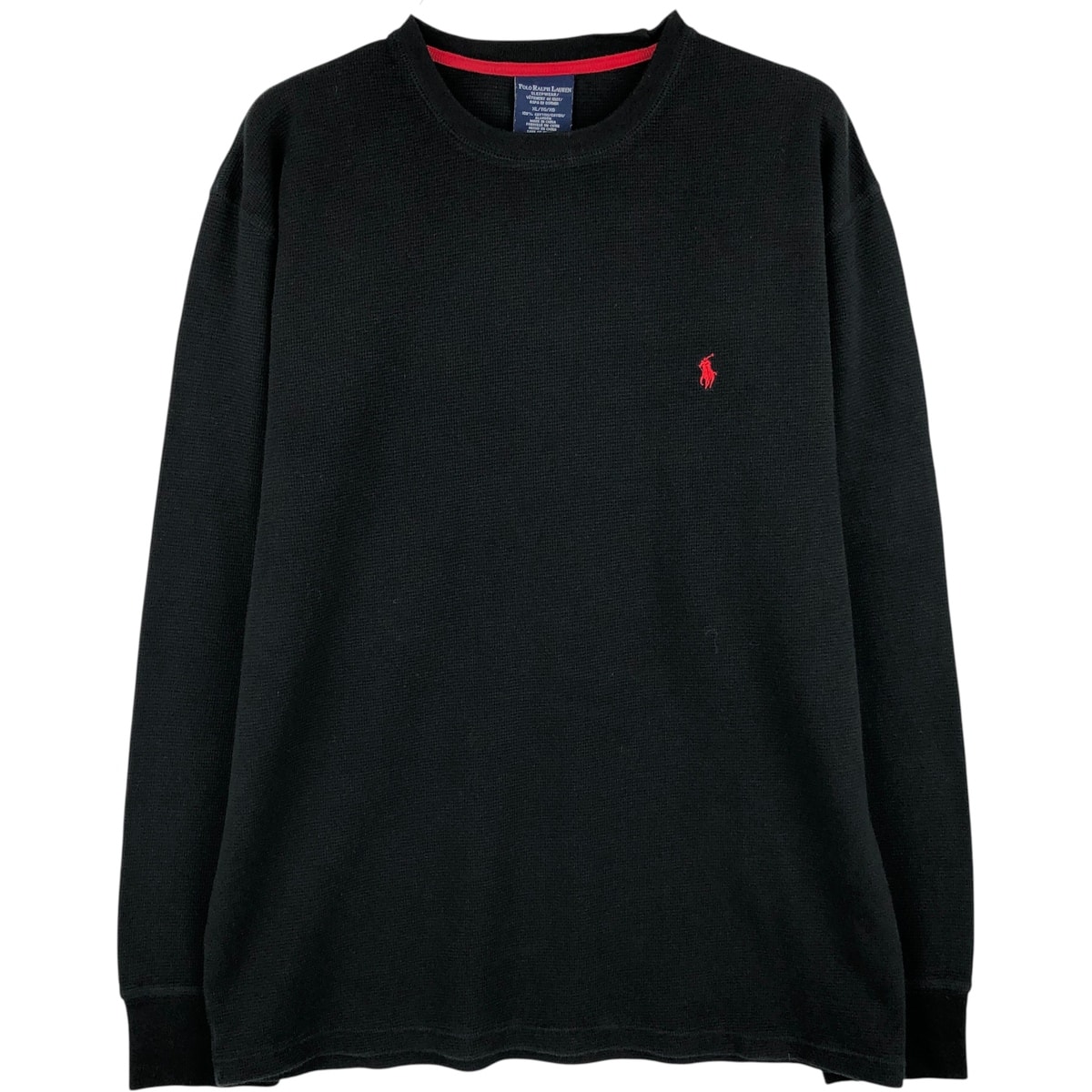 古着 ラルフローレン Ralph Lauren POLO RALPH LAUREN SLEEPWEAR サーマルロンT ワッフル メンズXL相当/eaa459931