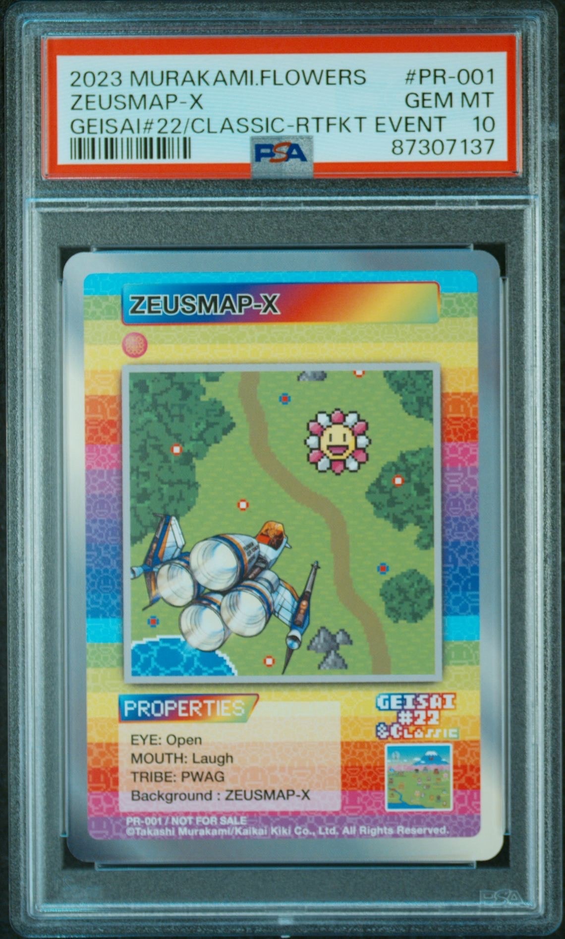 ZEUSMAP-X [PR-001](カイカイキキ GEISAI 22 M.F RTFKT イベント)