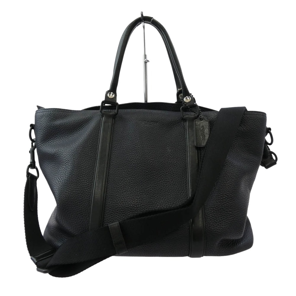 COACH コーチ その他バッグ 57773 Harness Metropolitan Tote レザー ハーネス メトロポリタン トートバッグ ネイビー系【中古】
